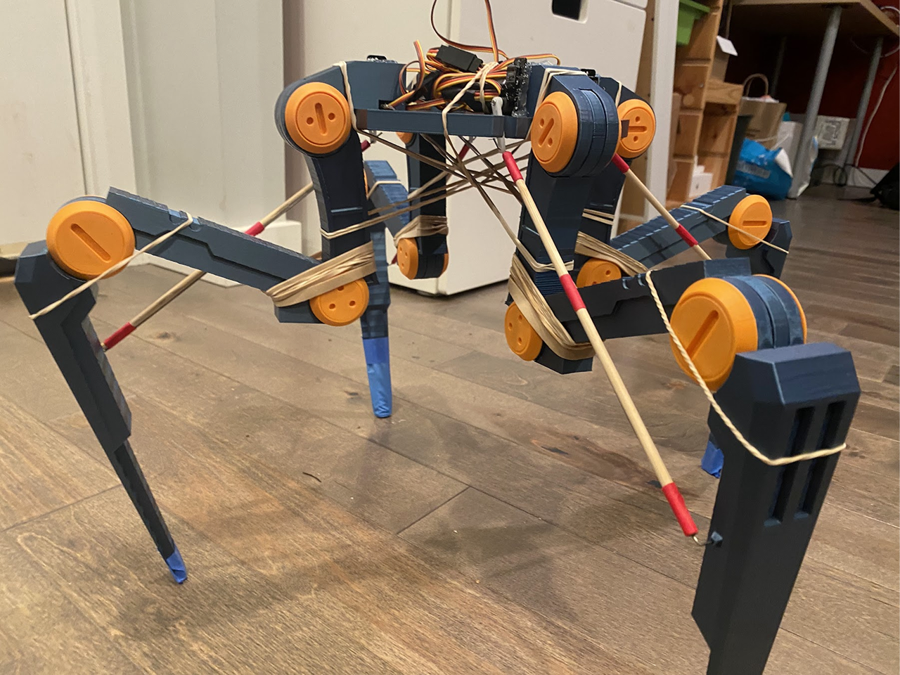 Quadruped Robot: Frame 4