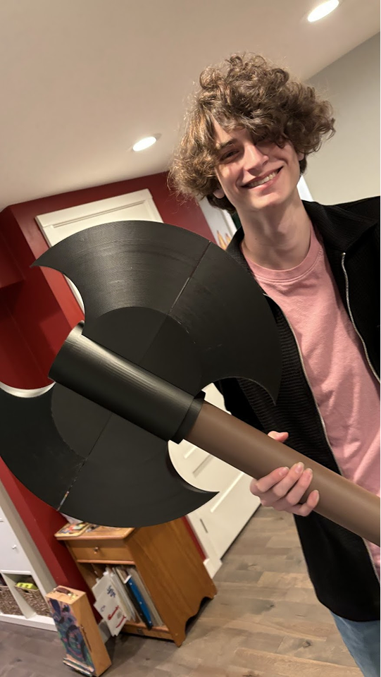 3D Giant Axe: Frame 16