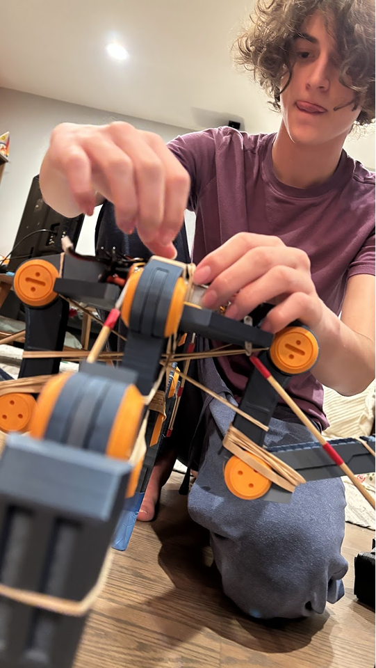 Quadruped Robot: Frame 3